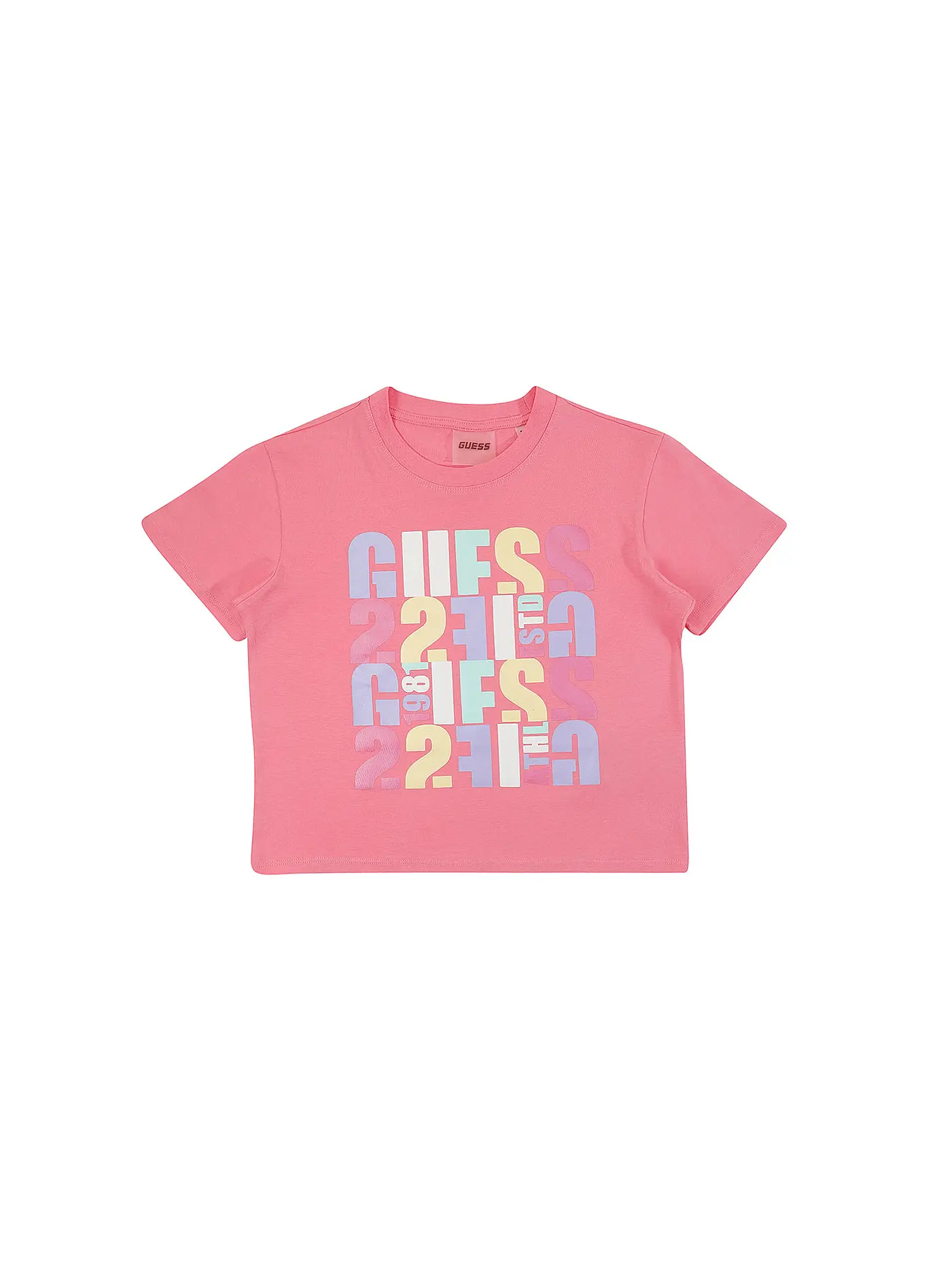GUESS | Mädchen T-Shirt Cropped Fit | pink